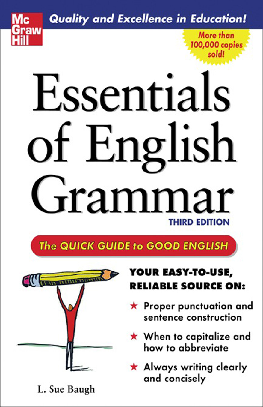 Essentials of English Grammar A Quick Guide To Good English